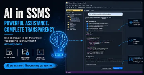 SQL Server Management Studio Github Copilot activity